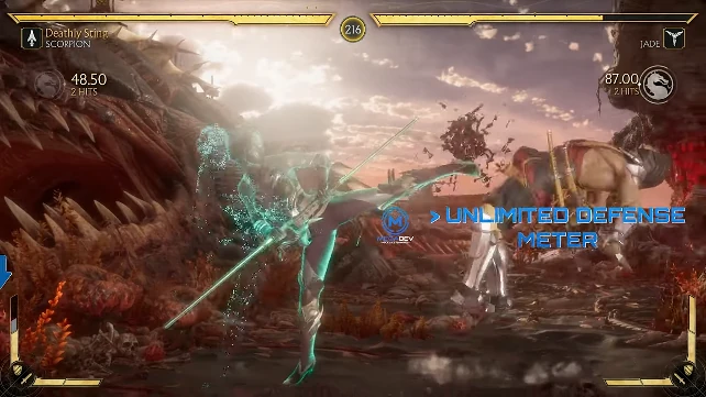 What is included — frame data, combo, or hitbox ESP?